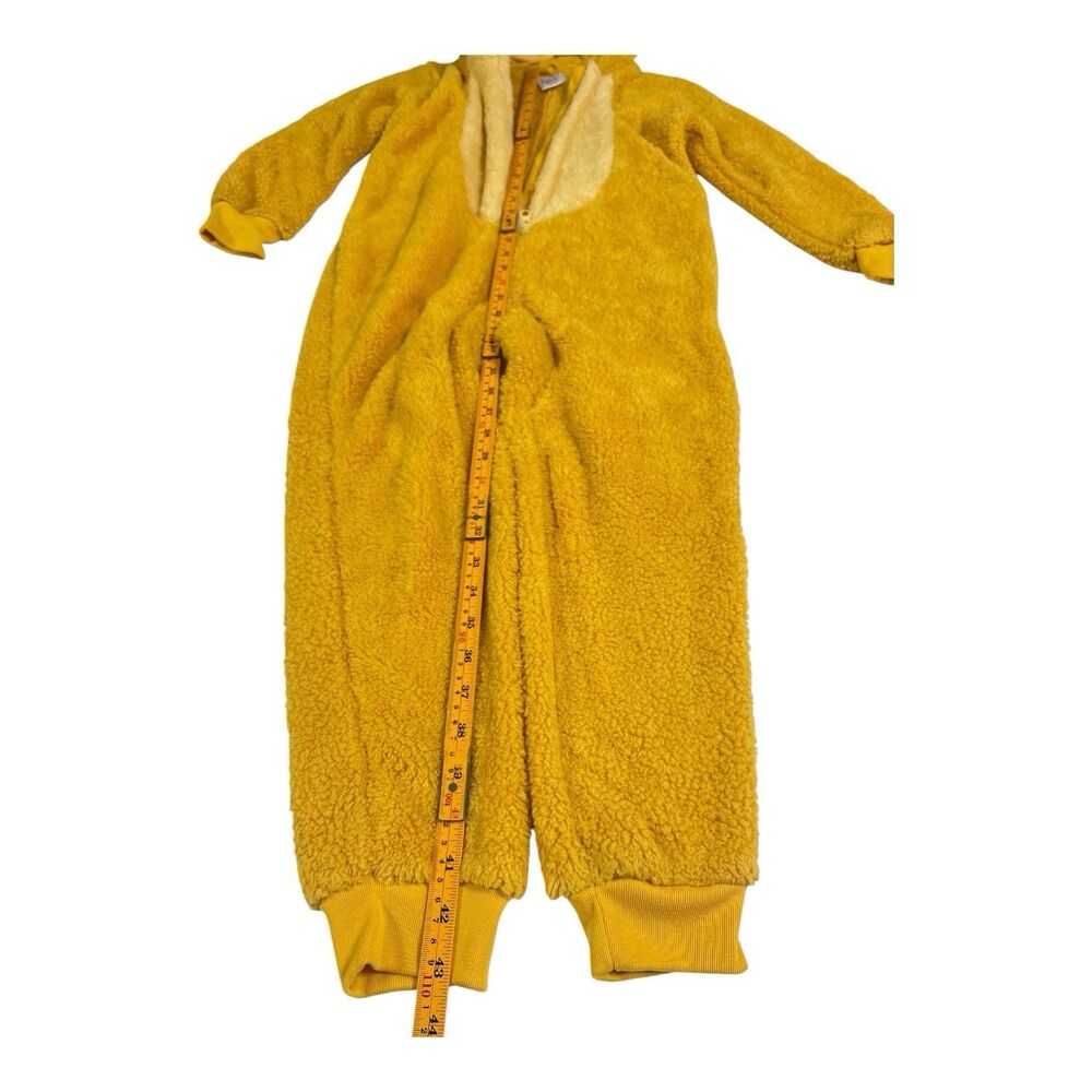 Disney Lion King Simba Halloween Costume Unisex One Piece Pajama Size 7/8 - Picture 3 of 9